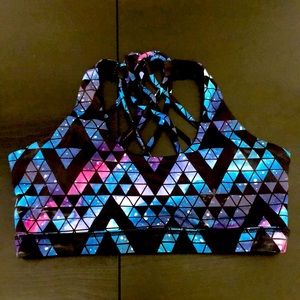 CVG Constantly Varies Gear Sports Bra size medium Stardust